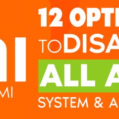 12 Options to Disable All Ads from Mi System & Apps Xiaomi MIUI 10