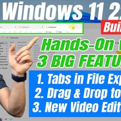 NEW Windows 11 Build 22572 How to Enable Tabs in File Explorer