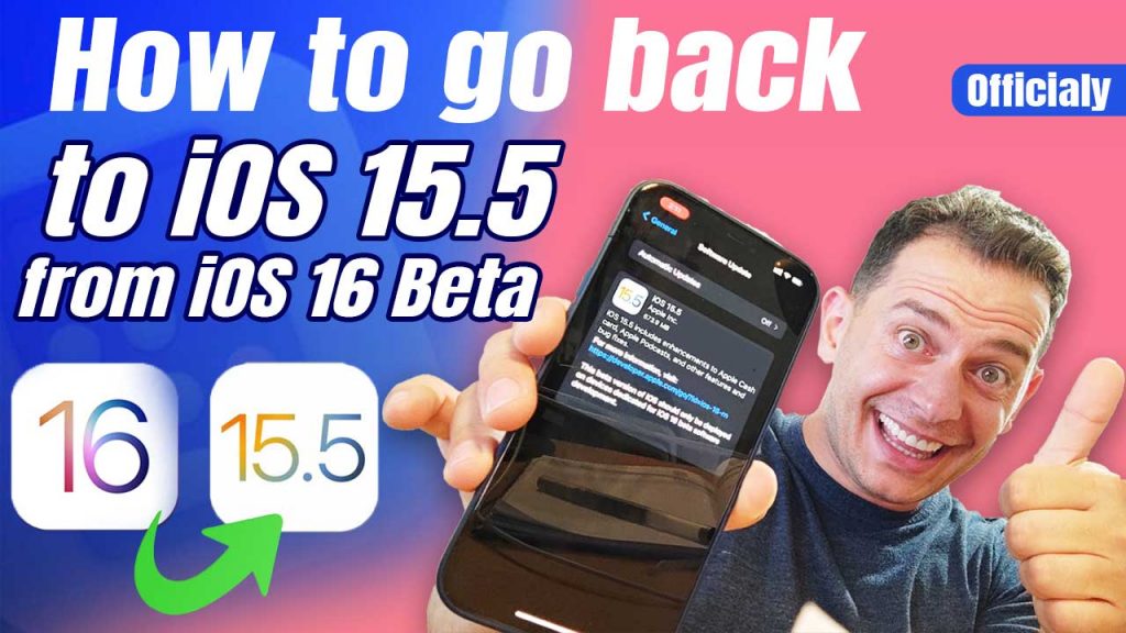 How to go back to iOS 15 from iOS 16 Beta Without Losing Data (2 Best Methods)