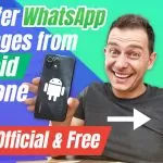 How to Transfer WhatsApp Chat from Android to iPhone (Official Free) 2022