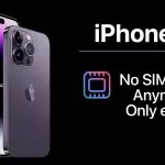 iPhone 14 comes with no SIM slot anymore In USA only e-SIM !