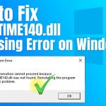 How to Fix “VCRUNTIME140.dll” is Missing Error on Windows 10 – Tutorial 2020