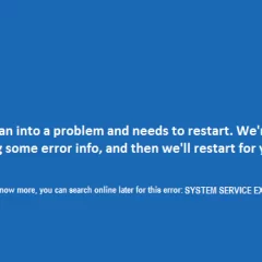 How to Fix a SYSTEM_SERVICE_EXCEPTION BSOD in Windows 11