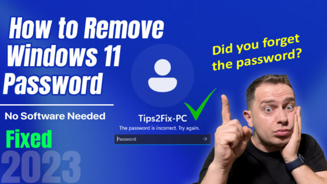 How to Remove Windows 11 Login Password without any Software (Easy Trick) 2023