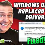 Fixed! Windows Update Replaced AMD Graphics Driver (Adrenalin Warning)