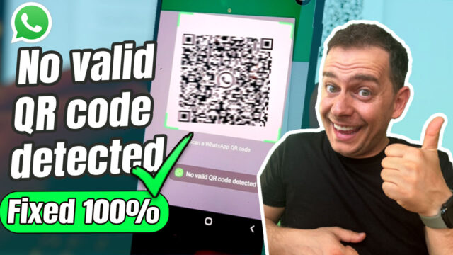 Fixed! No Valid QR Code Detected WhatsApp (Real Solution)