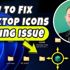 How to Fix Desktop Icon Spacing Issue on Windows 11
