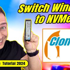 How to Clone Windows from SSD to NVMe M2 using Clonezilla for Free – Full Tutorial 2024