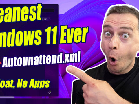 How to Install Windows 11 using Autounattend.xml – Cleanest Setup Ever