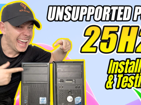How to Install and Test Windows 11 25H2 (Beta) on Unsupported PC’s