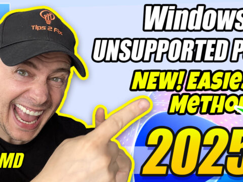 How to Install Windows 11 on Unsupported PCs (2025) – Easiest Updated Method!