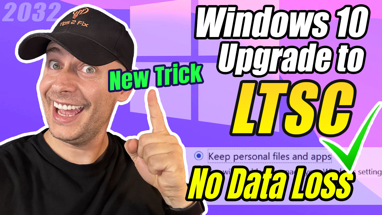 How to Upgrade Windows 10 to LTSC Without Losing ANY Data