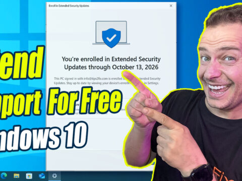 How to Extend Windows 10 Security Updates for Free (Until 2026)