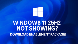 Windows 11 25H2 Enablement Package & ISO Direct Download Links
