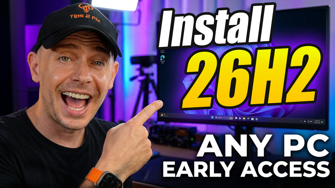 How to Install Windows 11 26H2 on ANY PC (Before Official Release)